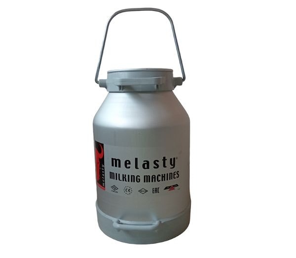 Ведро доильное алюминиевое Melasty объём 25 литров.
