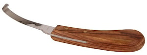 Узкие бюджетные ножи для обработки копыт Kerbl 